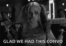 Harley Quinn So Glad GIF - Harley Quinn So Glad We Had This Convo GIFs