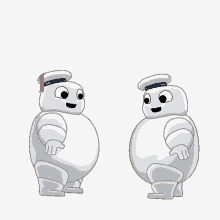chest bump mini pufts ghostbusters afterlife bros friends