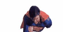 transparent superman
