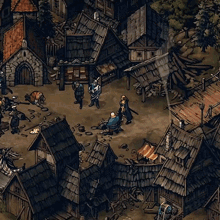 Walking In The Village Meve GIF - Walking In The Village Meve The Witcher GIFs