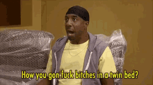 Jb Smoove How You Gone Fuck Bitches In A Twin Bed GIF - Jb Smoove How You Gone Fuck Bitches In A Twin Bed Curbyourenthusiasm GIFs