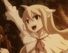 Fairy Tail Cheer GIF - Fairy Tail Cheer Excited GIFs