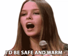 id be safe and warm michelle phillips the mamas and the papas the ed sullivan show i would be safe