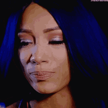 Sasha Banks Wipe Tears GIF