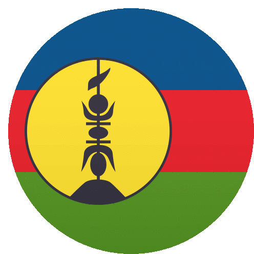 New Caledonia Flags Sticker - New Caledonia Flags Joypixels Stickers