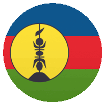 New Caledonia Flags Sticker - New Caledonia Flags Joypixels Stickers