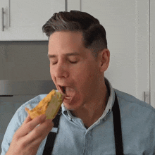 Eating Pie Brian Lagerstrom GIF - Eating Pie Brian Lagerstrom Hungry GIFs