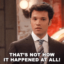 Thats Not How It Happened At All Freddie Benson GIF - Thats Not How It Happened At All Freddie Benson Icarly GIFs