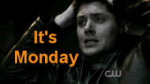Supernatural Jensen Ackles GIF - Supernatural Jensen Ackles Monday Again GIFs