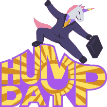 hump day unicorn life joypixels happy unicorn