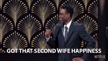 Got That Second Wife Happiness Chris Rock GIF - Got That Second Wife Happiness Chris Rock Mark Twain Prize GIFs