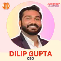 a picture of a man with the name dilip gupta ceo