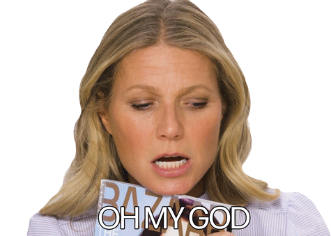Oh My God Gwyneth Paltrow Sticker - Oh My God Gwyneth Paltrow Omg Stickers