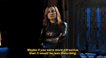 Captain Marvel Maybe If You Were More Attractive GIF - Captain Marvel Maybe If You Were More Attractive Then It Would Be Less Disturbing GIFs
