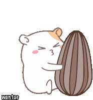 Wontae Hamster Sticker - Wontae Hamster Love Stickers