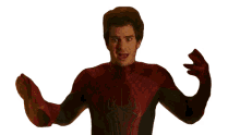 i dont know spider man peter parker andrew garfield spider man no way home shrugging