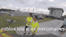 Isle Elite Mercs Roblox Isle GIF