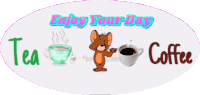 Enjoy Your Day Jerry Mouse Sticker