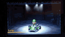 Luigi Mario Kart GIF - Luigi Mario Kart Mario Kart7 GIFs