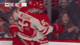 Calgary Flames Mackenzie Weegar GIF - Calgary Flames Mackenzie Weegar Flames GIFs