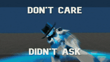 Bluesimine Dont Care GIF - Bluesimine Dont Care Didnt Ask GIFs