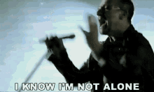 I Know Im Not Alone Singing GIF - I Know Im Not Alone Singing Performing GIFs