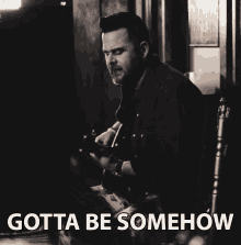 Gotta Be Somehow Playing Guitar GIF - Gotta Be Somehow Playing Guitar Strumming GIFs
