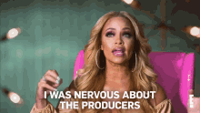 i was nervous about the producers for real the story of reality tv i was a bit worried about the producers producers made me a bit nervous gizelle bryant