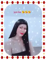 a picture of a woman with the name yun ka on it