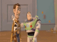 Comprar Brinquedos / Toy Story GIF - Buzz Lightyear Look Woody GIFs