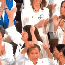 Nancy Pelosi Clap GIF - Nancy Pelosi Clap Excited GIFs