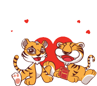 Love Tiger Sticker - Love Tiger 2022 Stickers