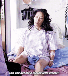 Greys Anatomy Cristina Yang GIF - Greys Anatomy Cristina Yang Can You Get Me A Mocha Latte Please GIFs