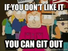 South Park Get Out GIF - South Park Get Out Leave GIFs