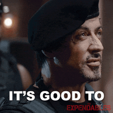 It'S Good To Have Friends Barney Ross GIF - It'S Good To Have Friends Barney Ross Sylvester Stallone GIFs