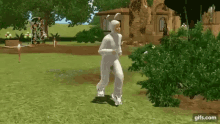Sims Run GIF - Sims Run Easter Bunny GIFs