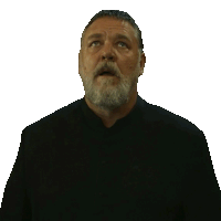 Looking Up Father Gabriele Amorth Sticker - Looking Up Father Gabriele Amorth Russell Crowe Stickers