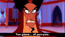 Aladdin Jafar GIF - Aladdin Jafar You Piece Of Poo Poo GIFs