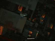 a screenshot of a video game shows a character saying oh that hurt