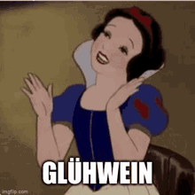 Glühwein Gluehwein GIF - Glühwein Gluehwein Snow White GIFs