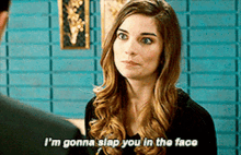 Alexis Rose Im Gonna Slap You In The Face GIF - Alexis Rose Im Gonna Slap You In The Face Threat GIFs