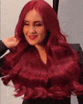Dulce Maria Red Hair GIF