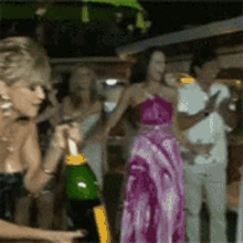 Andrea Nobrega Champagne GIF - Andrea Nobrega Champagne Drunk GIFs