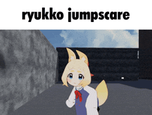 Jumpscare Ryukko GIF - Jumpscare Ryukko Vrchat GIFs
