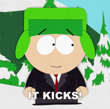 It Kicks Kyle Broflovski GIF - It Kicks Kyle Broflovski South Park GIFs