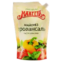 a bag of mayonnaise with tomatoes and peppers on the front
