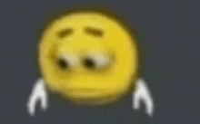 Emoji, cursed face, 3d