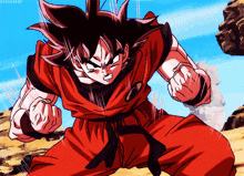 Goku Rage GIF