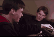 Neil Perry Todd Anderson GIF - Neil Perry Todd Anderson Dead Poets Society GIFs