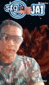 a picture of a man with the name stg jai